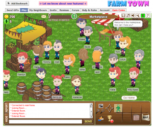 Screenshot of Farm Town